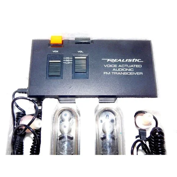 VTG 1980s Realistic TRC504 Two Way Audionic Communication System WORKING - Picture 7 of 8